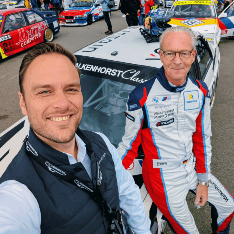 Thomas Janeke, vountain und Henry Walkenhorst am Nürburgring
